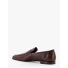 Deconstructed leather loafer
