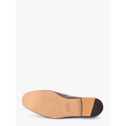 Deconstructed leather loafer