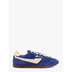 Windspin low-top suede and leather sneakers