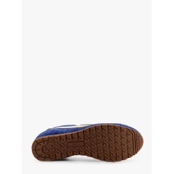 Windspin low-top suede and leather sneakers