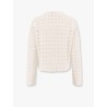 Embroidered cotton cardigan