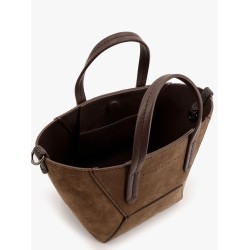 Bc Duo suede bag with Monili details