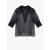 Transparent voile shirt
