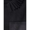 Transparent voile shirt