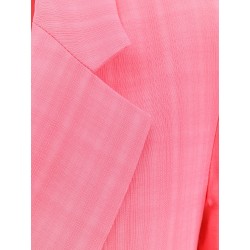 Viscose blazer with striped motif
