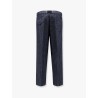Cotton jeans with frontal pinces