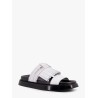 Leather sandals with fringe