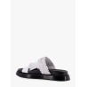 Leather sandals with fringe