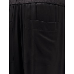 Wide leg viscose trouser