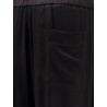 Wide leg viscose trouser