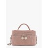 Shaggy deer beauty case with rhinestones