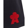 Cotton jogging bermuda shorts with logo detail