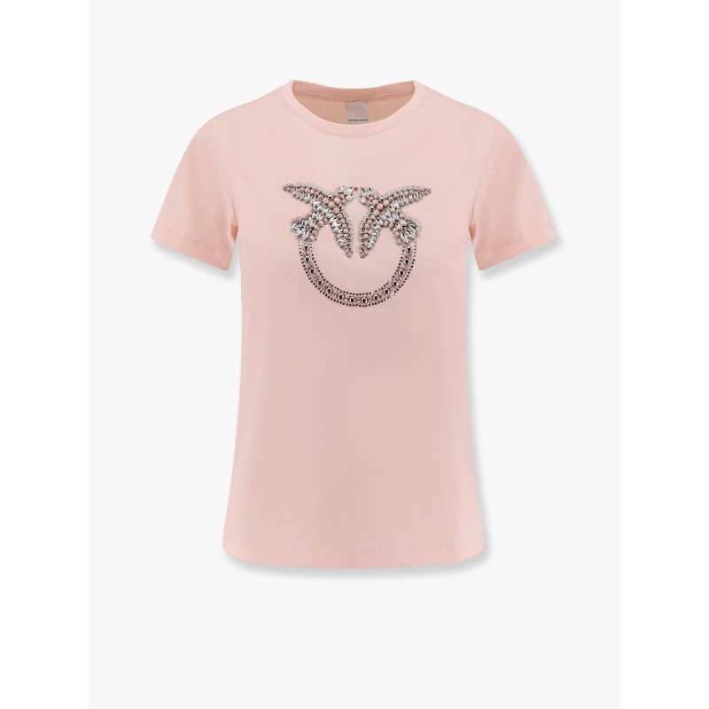 Quentin t-shirt with love birds embroidery