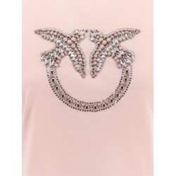 Quentin t-shirt with love birds embroidery