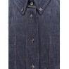 Denim chemisier long dress