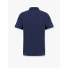 Cotton piquet polo shirt with vlogo embroidery