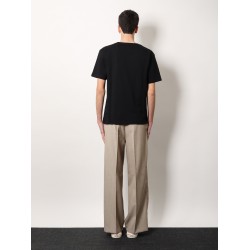 Cotton t-shirt with chez valentino print
