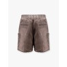 Bauhaus denim bermuda shorts with maxi pockets