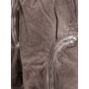 Bauhaus denim bermuda shorts with maxi pockets