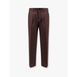 Relaxed fit linen trouser