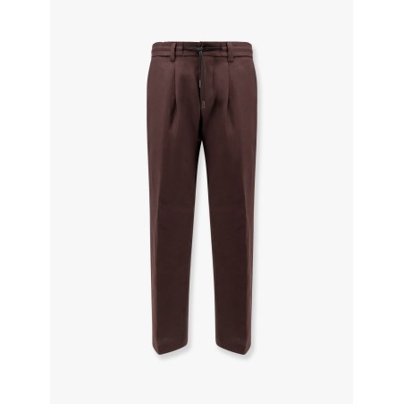 Relaxed fit linen trouser