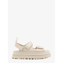 Rubber sandals with ugg embossed detail