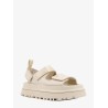 Rubber sandals with ugg embossed detail