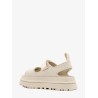 Rubber sandals with ugg embossed detail