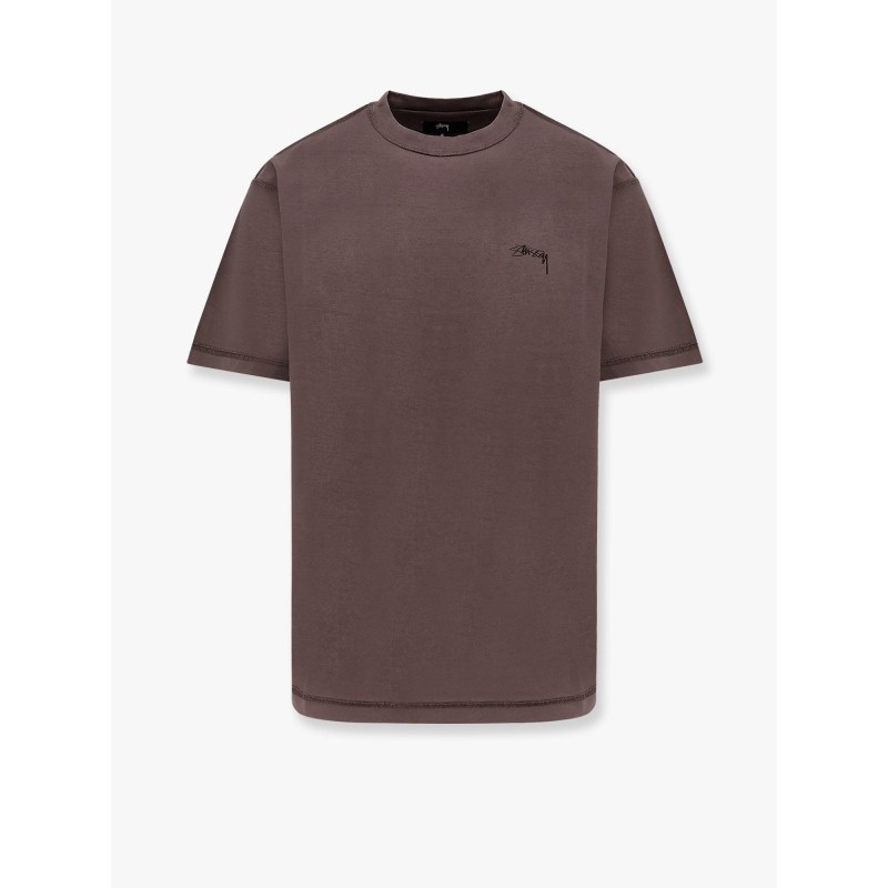 Lazy cotton t-shirt with frontal logo