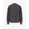 Cotton sweatshirt with washed out effect