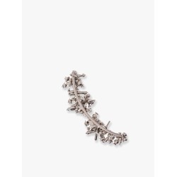 Long metal earrings