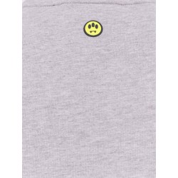 Cotton sweatshirt with logo on the front