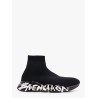 Speed 2.0 Full Clear Sole Graffiti knitted sneakers