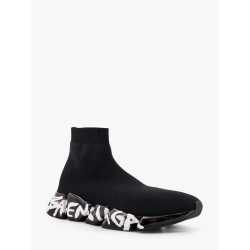 Speed 2.0 Full Clear Sole Graffiti knitted sneakers