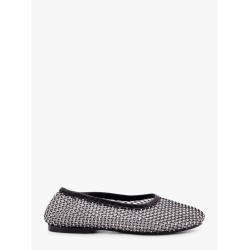 Lorain mesh ballerinas with rhinestones inserts