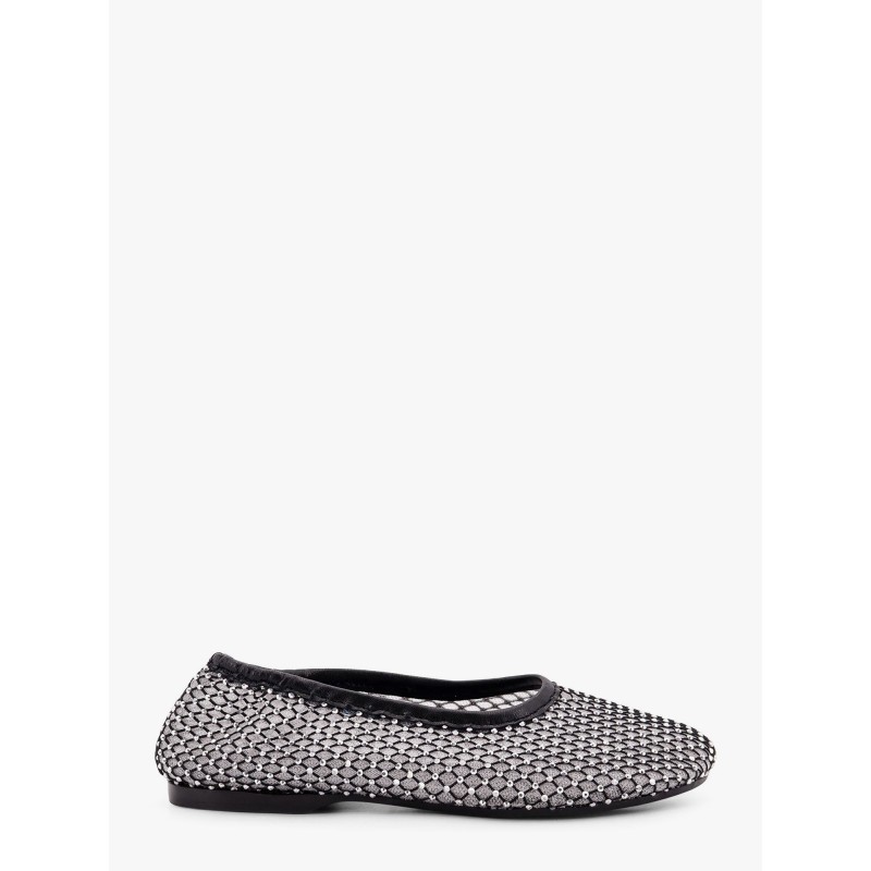 Lorain mesh ballerinas with rhinestones inserts