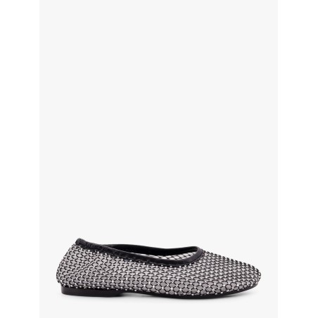 Lorain mesh ballerinas with rhinestones inserts