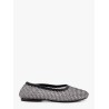 Lorain mesh ballerinas with rhinestones inserts