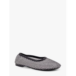 Lorain mesh ballerinas with rhinestones inserts