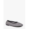 Lorain mesh ballerinas with rhinestones inserts