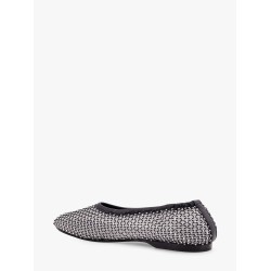 Lorain mesh ballerinas with rhinestones inserts