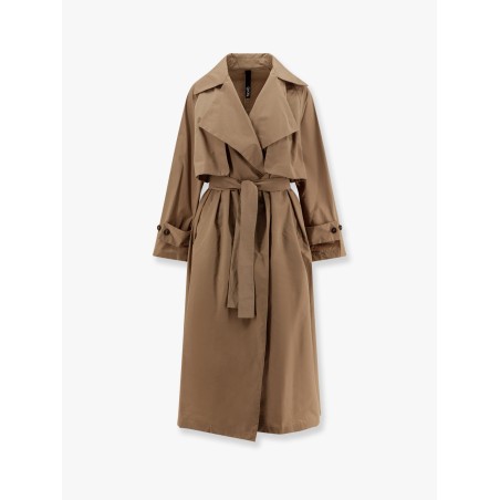 Margherita nylon trench coat with belt