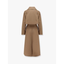 Margherita nylon trench coat with belt