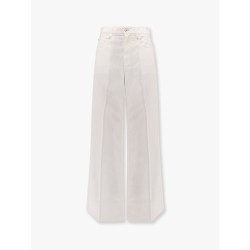 Cotton and linen trouser