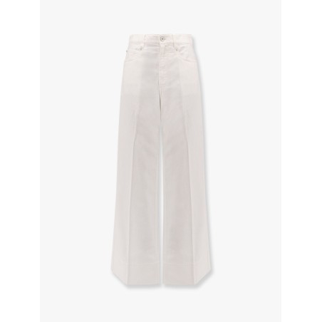 Cotton and linen trouser