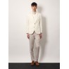 Stretch cotton trousers
