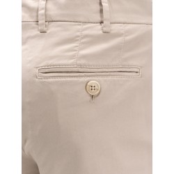 Stretch cotton trousers
