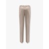 Stretch cotton trousers