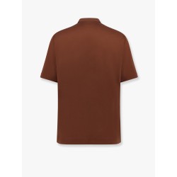 Cotton jersey polo shirt