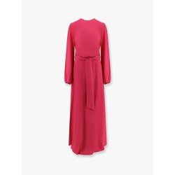 Basila rayon long dress with belt